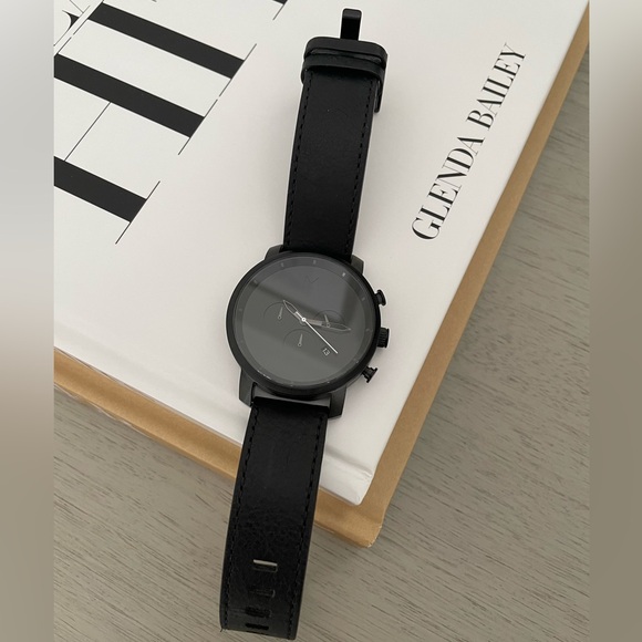 MVMT Mens All Black Watch - Picture 6 of 8